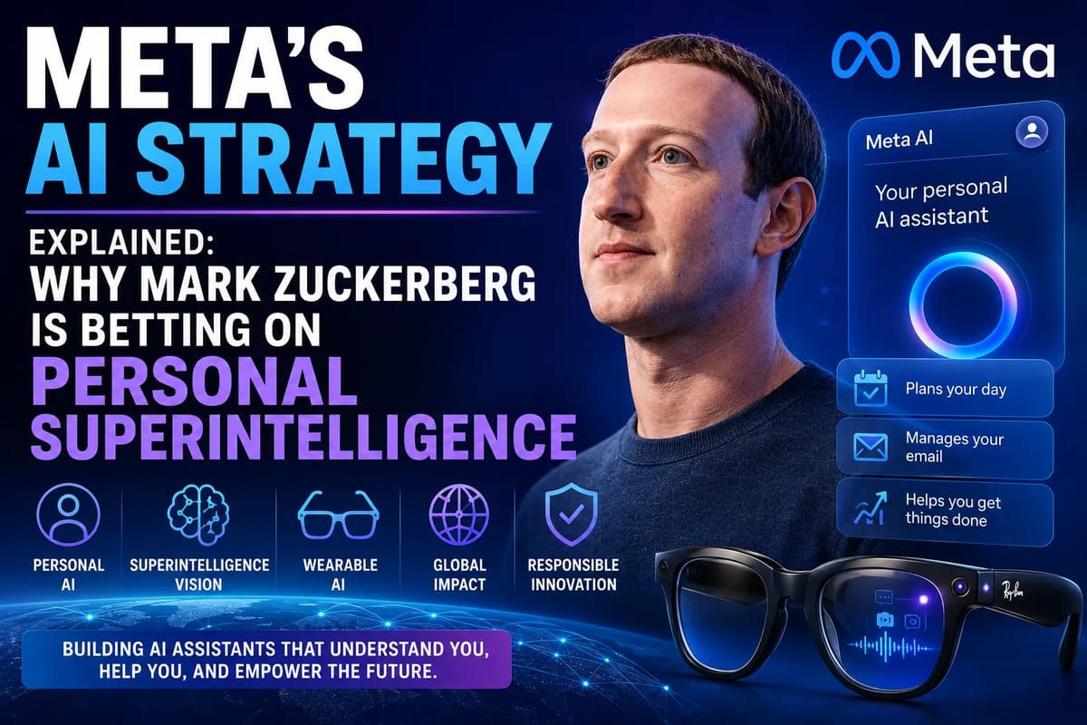 Meta’s AI Strategy Explained: Why Mark Zuckerberg Is Betting on Personal Superintelligence