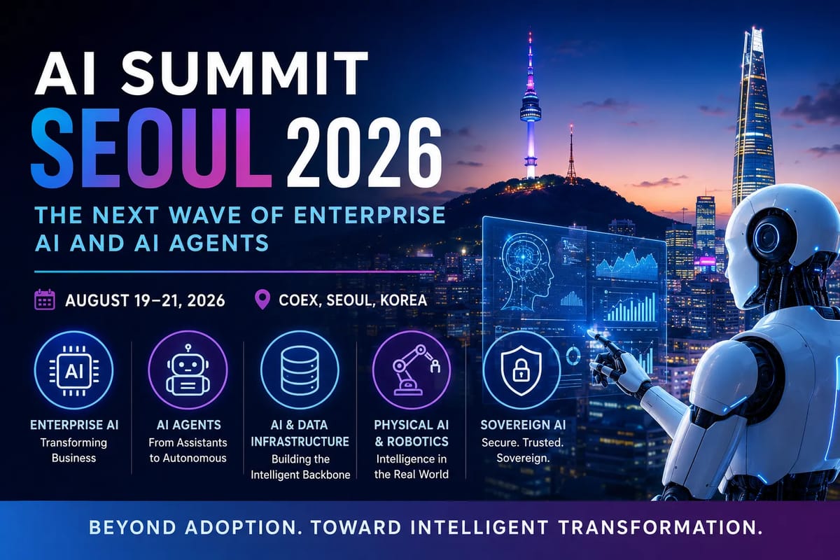 AI Summit Seoul 2026: The Next Wave of Enterprise AI and AI Agents