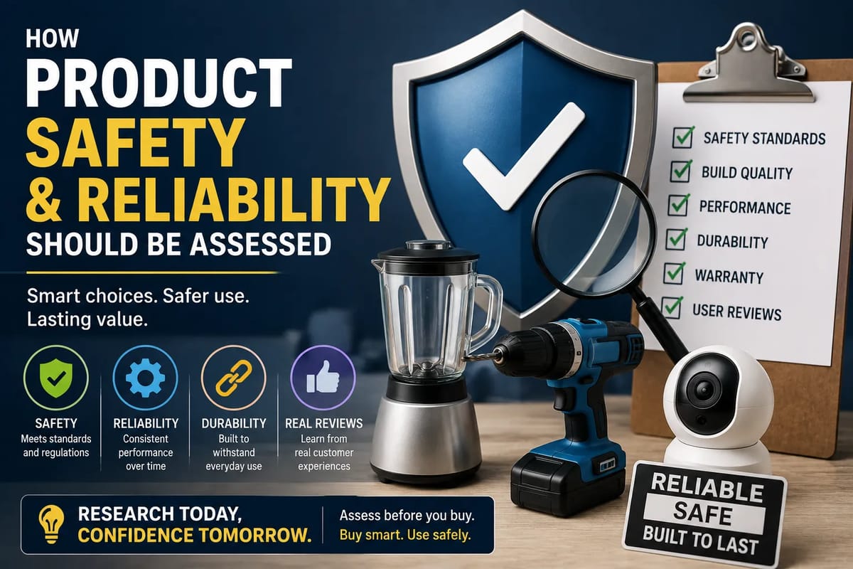 How Product Safety and Reliability Should Be Assessed