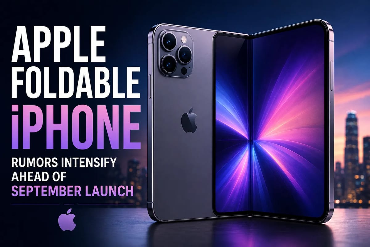 Apple Foldable iPhone Rumors Intensify Ahead of September Launch