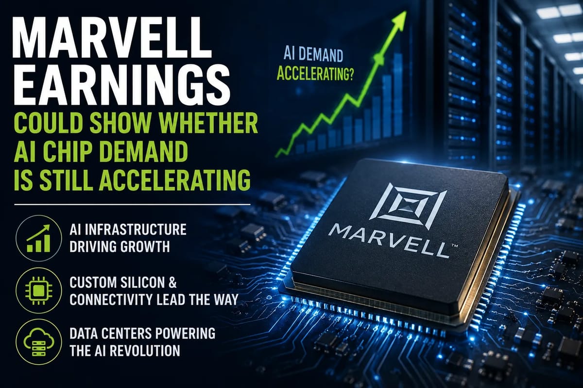 Marvell Earnings Could Show Whether AI Chip Demand Is Still Accelerating