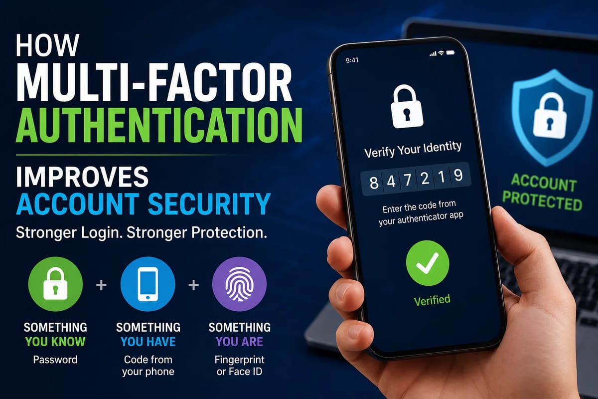 How Multi-Factor Authentication Improves Account Security