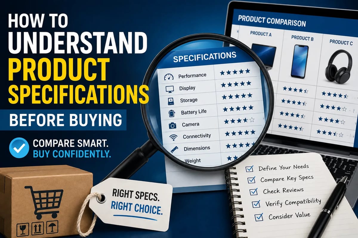 How to Understand Product Specifications Before Buying