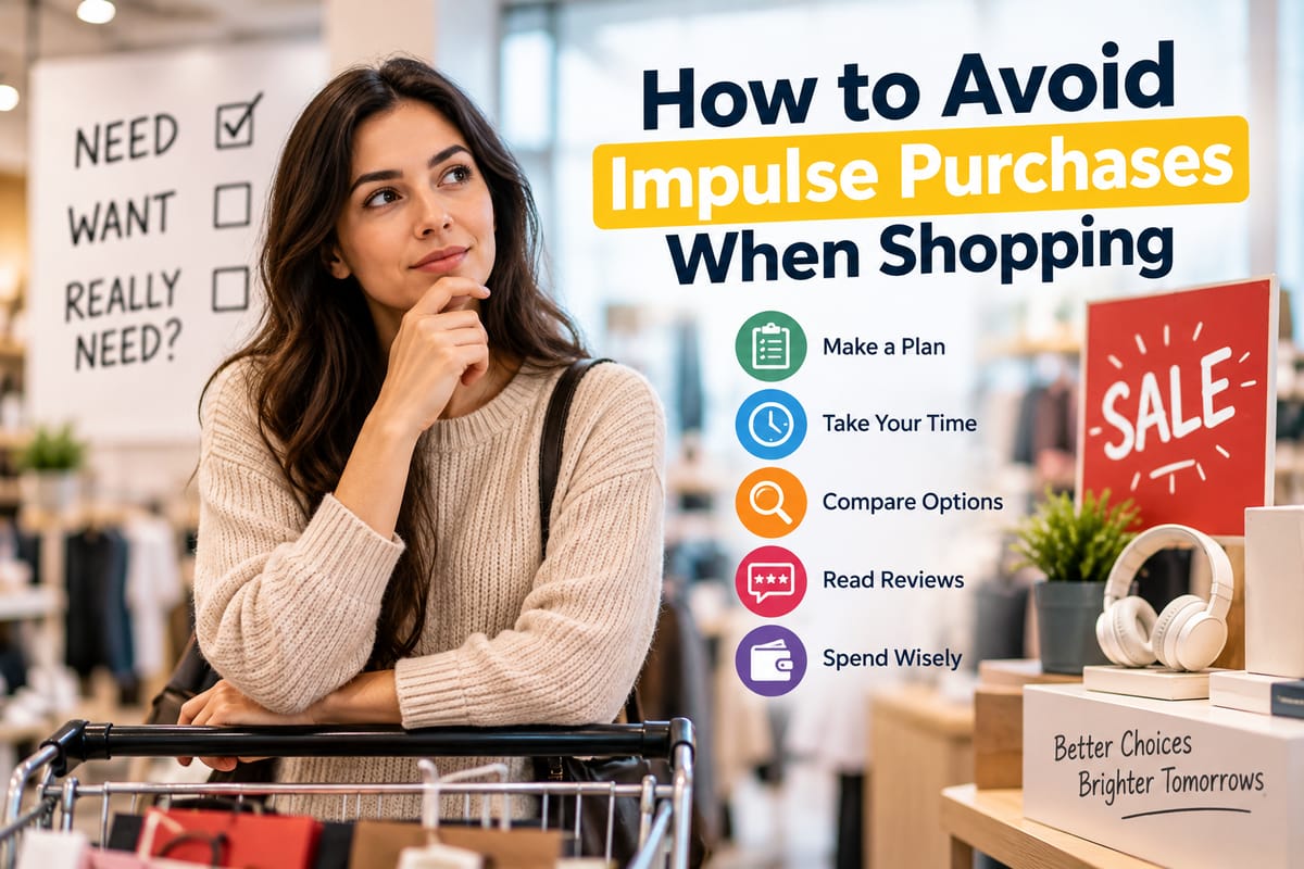 How to Avoid Impulse Purchases When Shopping