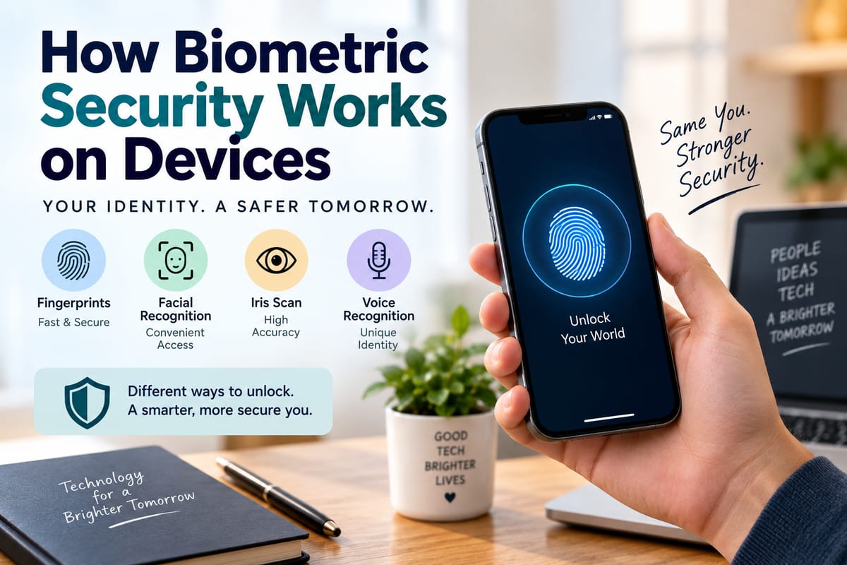 How Biometric Security Works on Devices