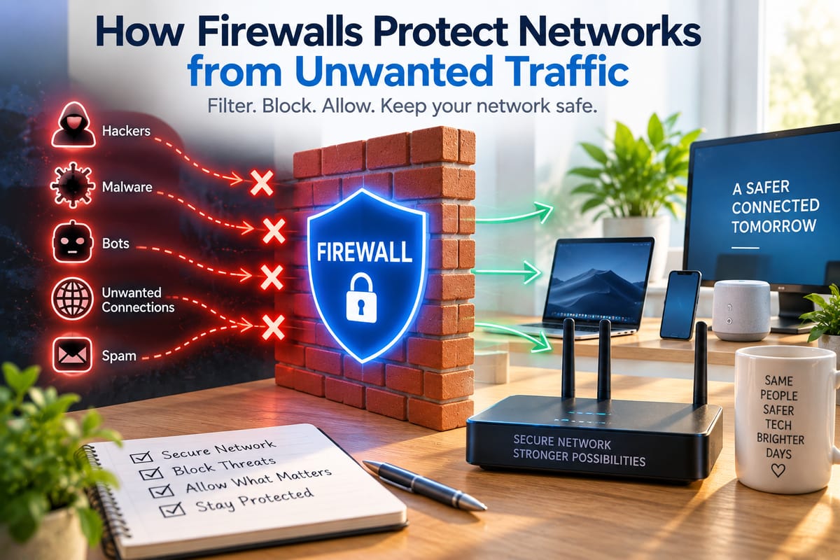 How Firewalls Protect Networks From Unwanted Traffic