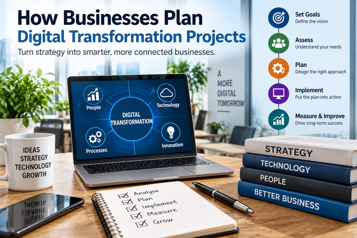 How Businesses Plan Digital Transformation Projects