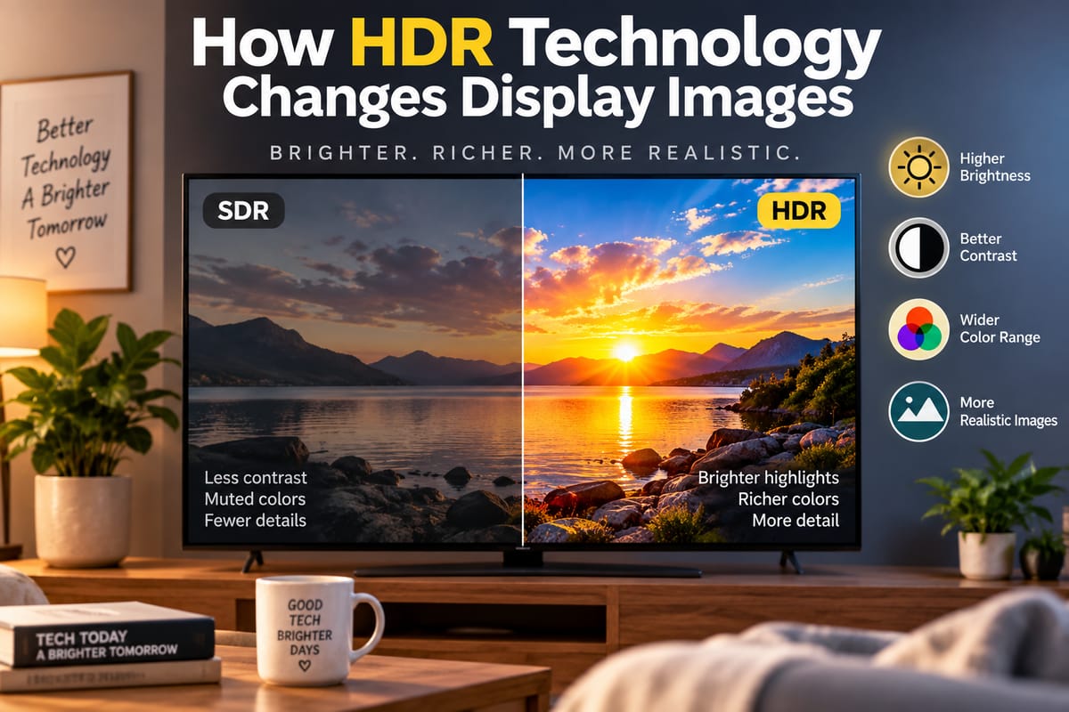 How HDR Technology Changes Display Images