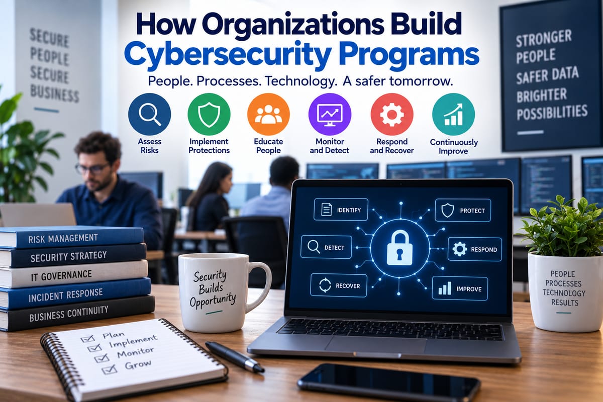 How Organizations Build Cybersecurity Programs