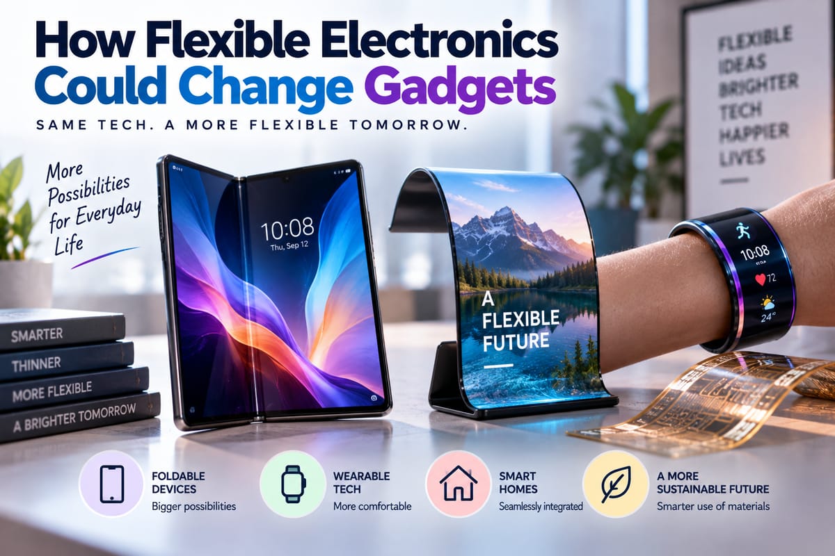 How Flexible Electronics Could Change Gadgets