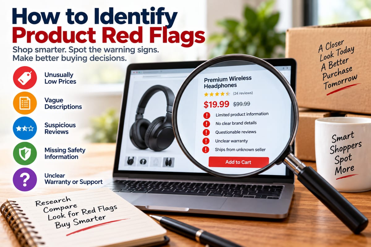How to Identify Product Red Flags
