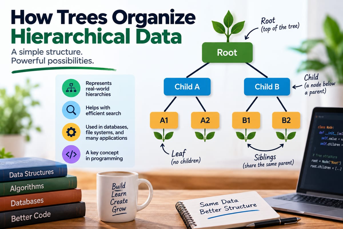 How Trees Organize Hierarchical Data