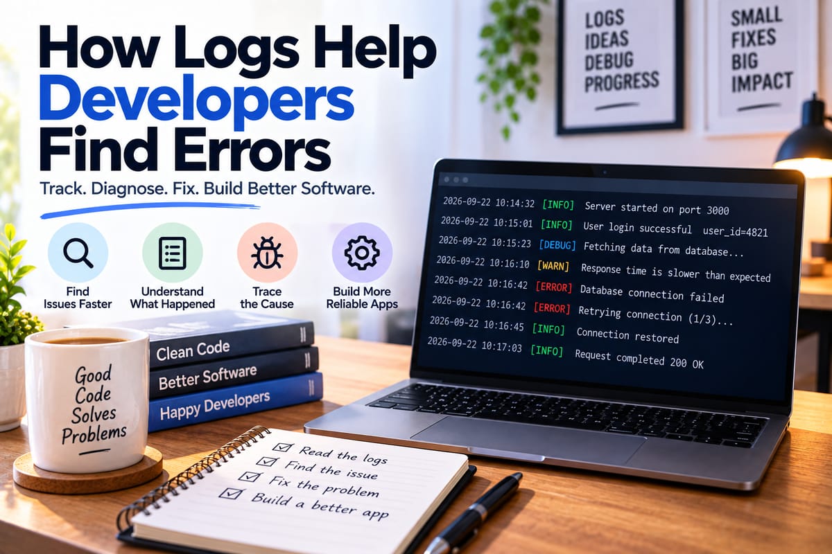 How Logs Help Developers Find Errors
