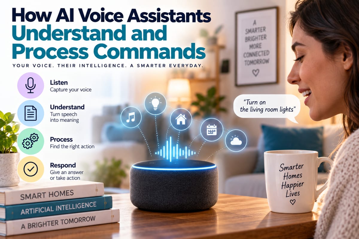 How AI Voice Assistants Understand and Process Commands