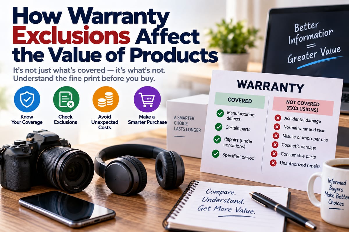 How Warranty Exclusions Affect the Value of Products