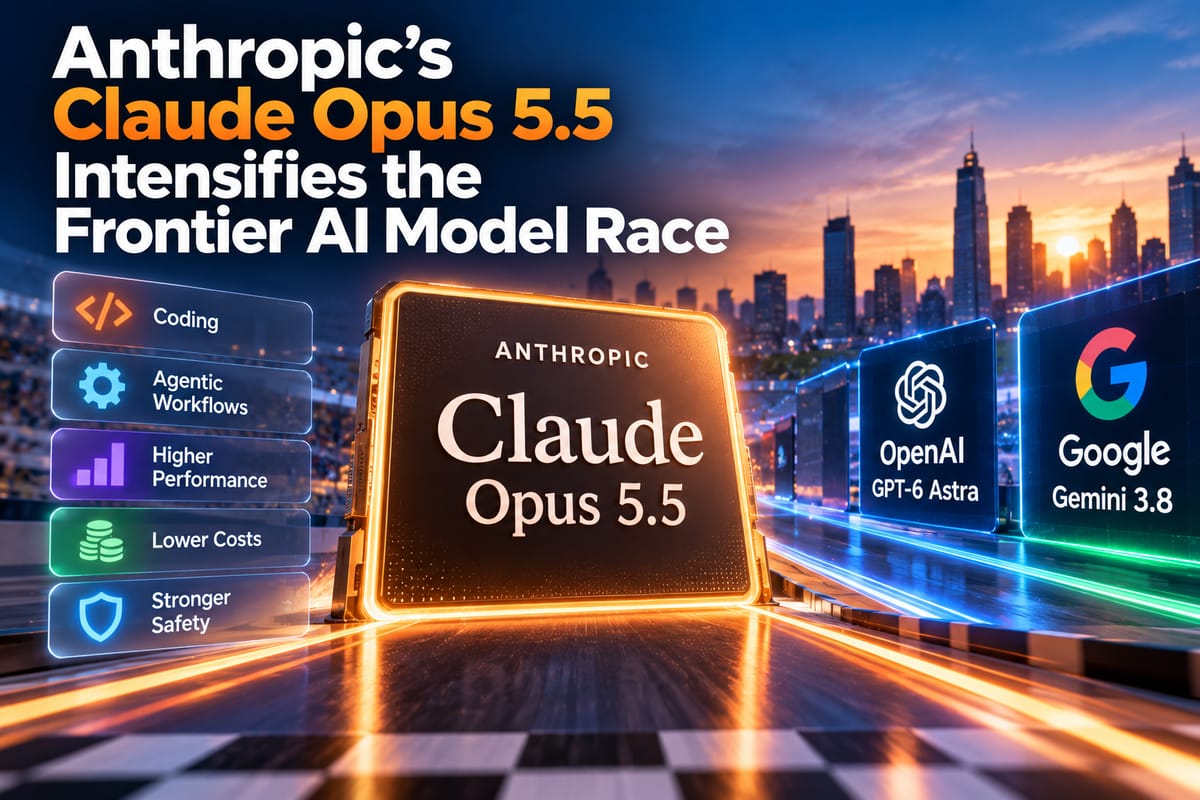 Anthropic’s Claude Opus 5.5 Intensifies the Frontier AI Model Race