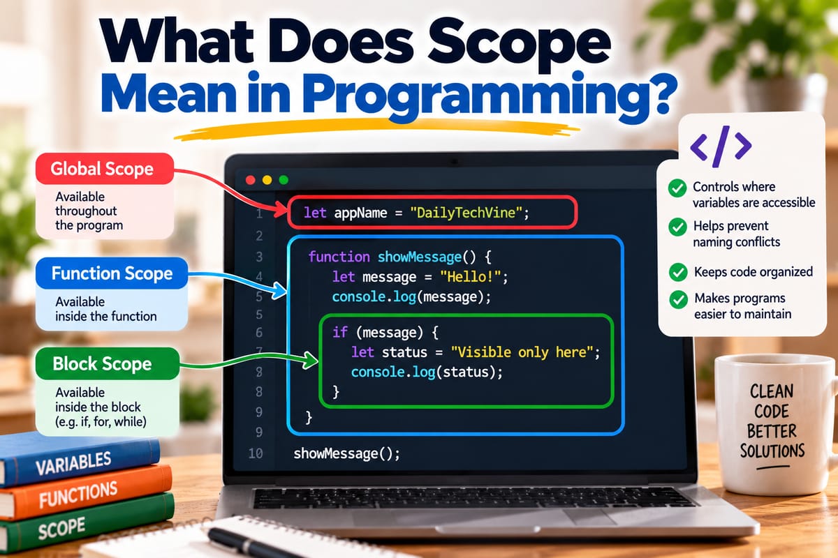 What Does Scope Mean in Programming?